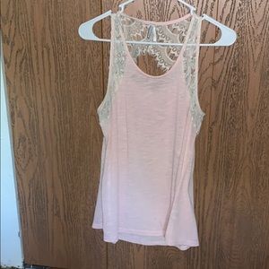 Pale pink tank
